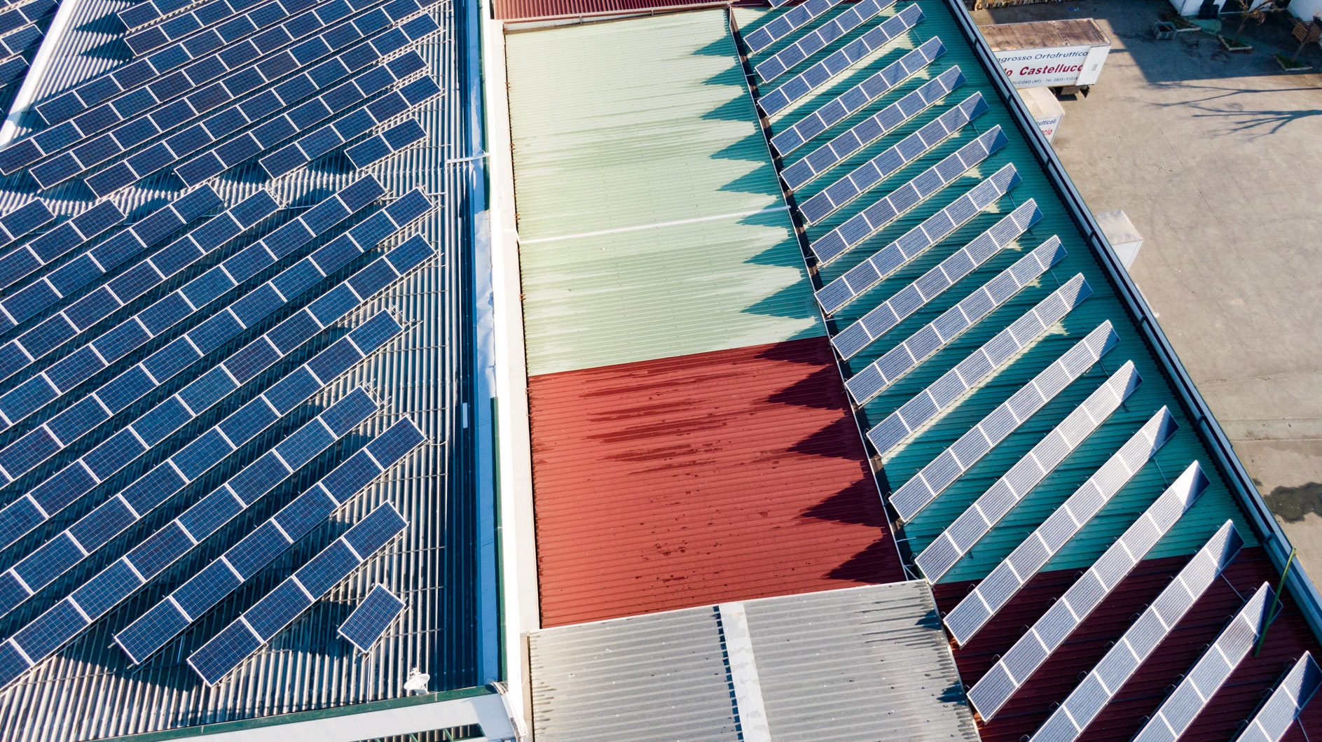 Fotovoltaico aziendale Matera su capannone